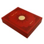 ⁦مصحف التجويد - غلاف جلد مذهب ضمن علبة جلد فاخرة - مع تفسير الكلمات، قياس 25×35سم⁩ - الصورة ⁦8⁩