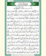 ⁦مصحف التجويد برواية شعبة عن عاصم - مع فهرس المواضيع، قياس 17×24سم⁩ - الصورة ⁦3⁩